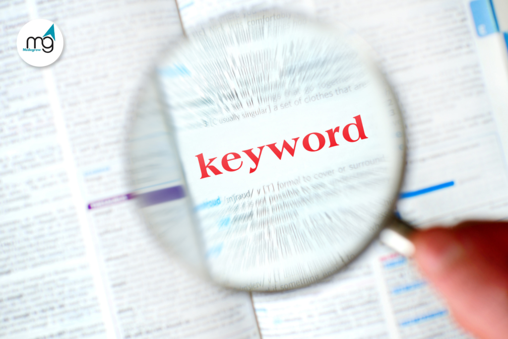 Keyword research for clinic