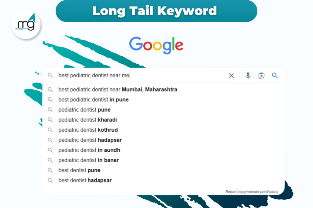 Long Tail Keyword