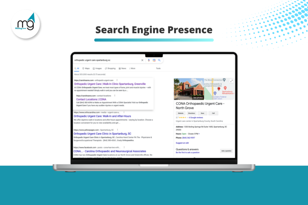 Search Engine Presence