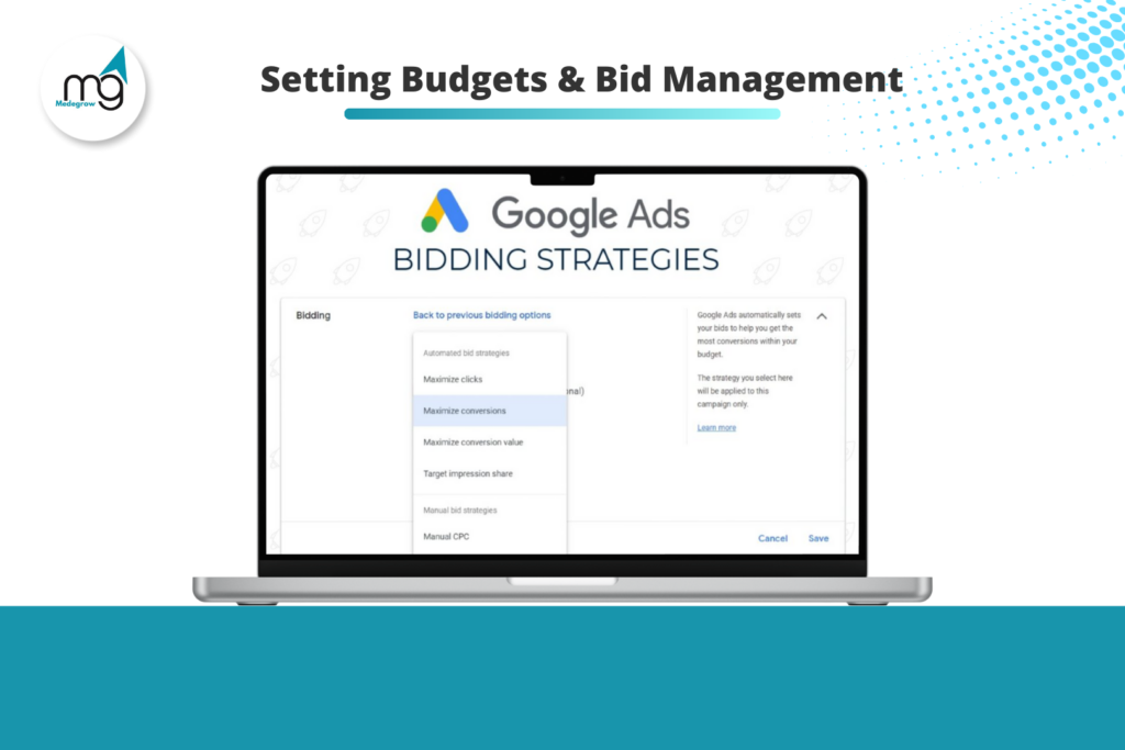 Setting Budgets and Bid Management