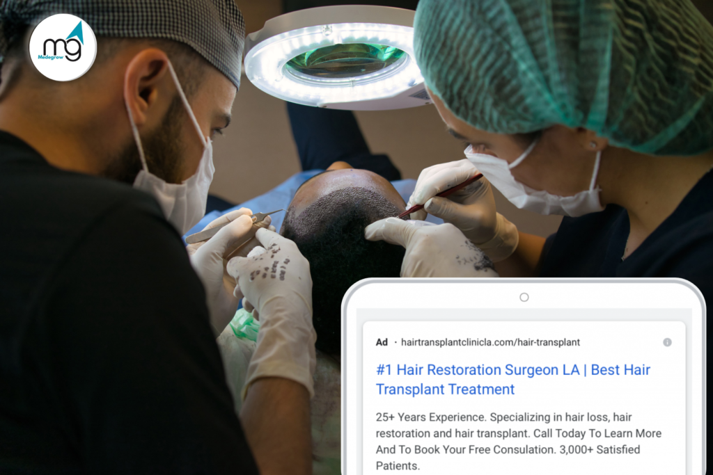 Relevance of Google Ads in the Hair Transplant Industry